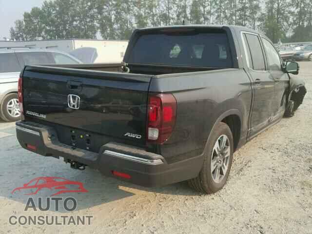 HONDA RIDGELINE 2017 - 5FPYK3F65HB007265