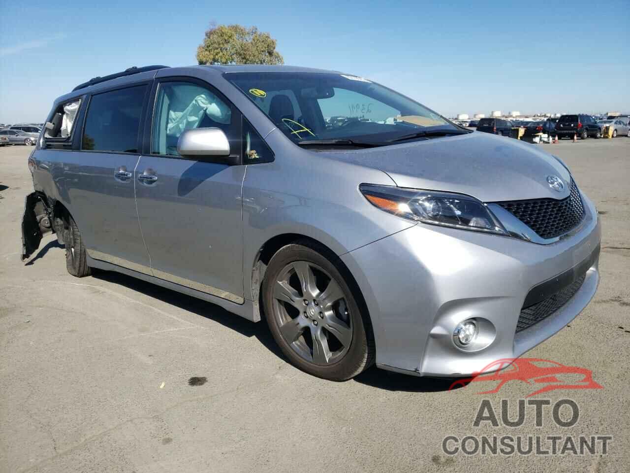 TOYOTA SIENNA 2017 - 5TDXZ3DC1HS846723