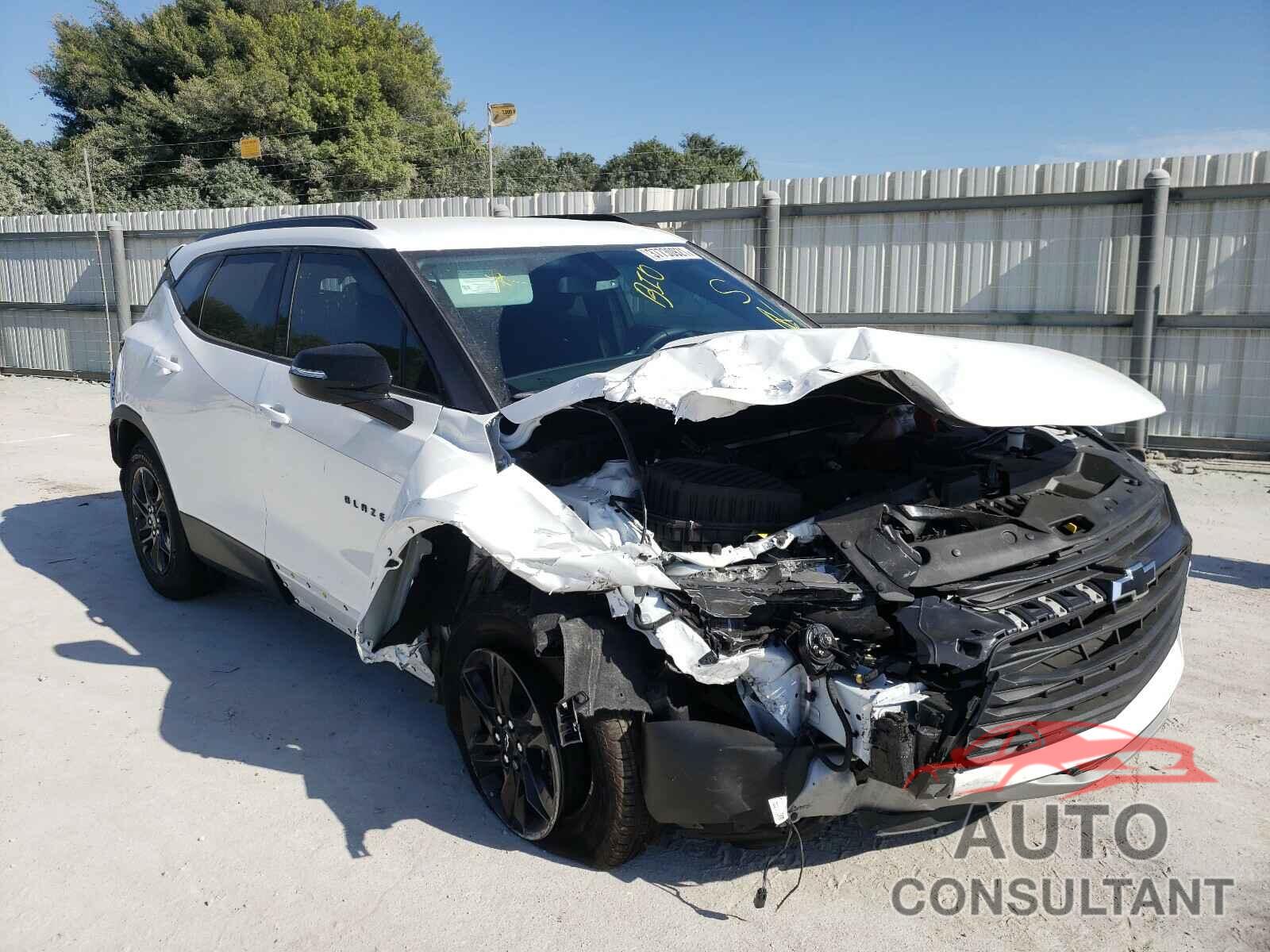 CHEVROLET BLAZER 2021 - 3GNKBBRA0MS527388