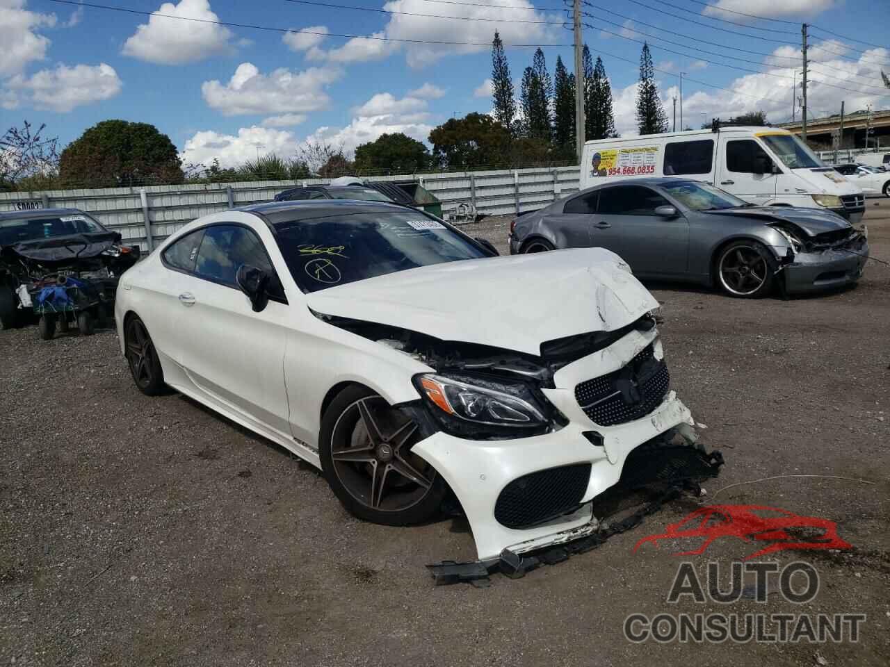 MERCEDES-BENZ C-CLASS 2017 - WDDWJ4JB8HF331289
