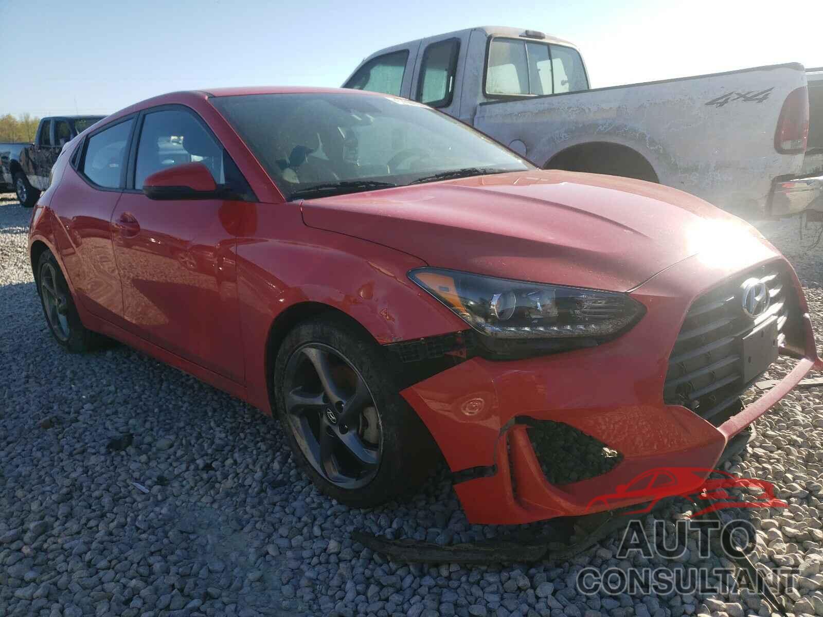 HYUNDAI VELOSTER 2019 - KMHTG6AF9KU017529