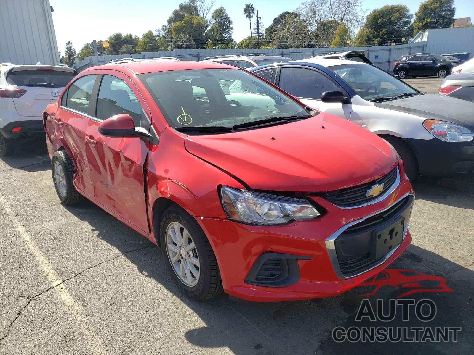 CHEVROLET SONIC 2017 - 1G1JD5SH3H4131476
