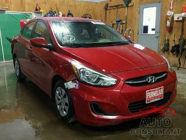 HYUNDAI ACCENT 2015 - KMHCT4AEXFU934038