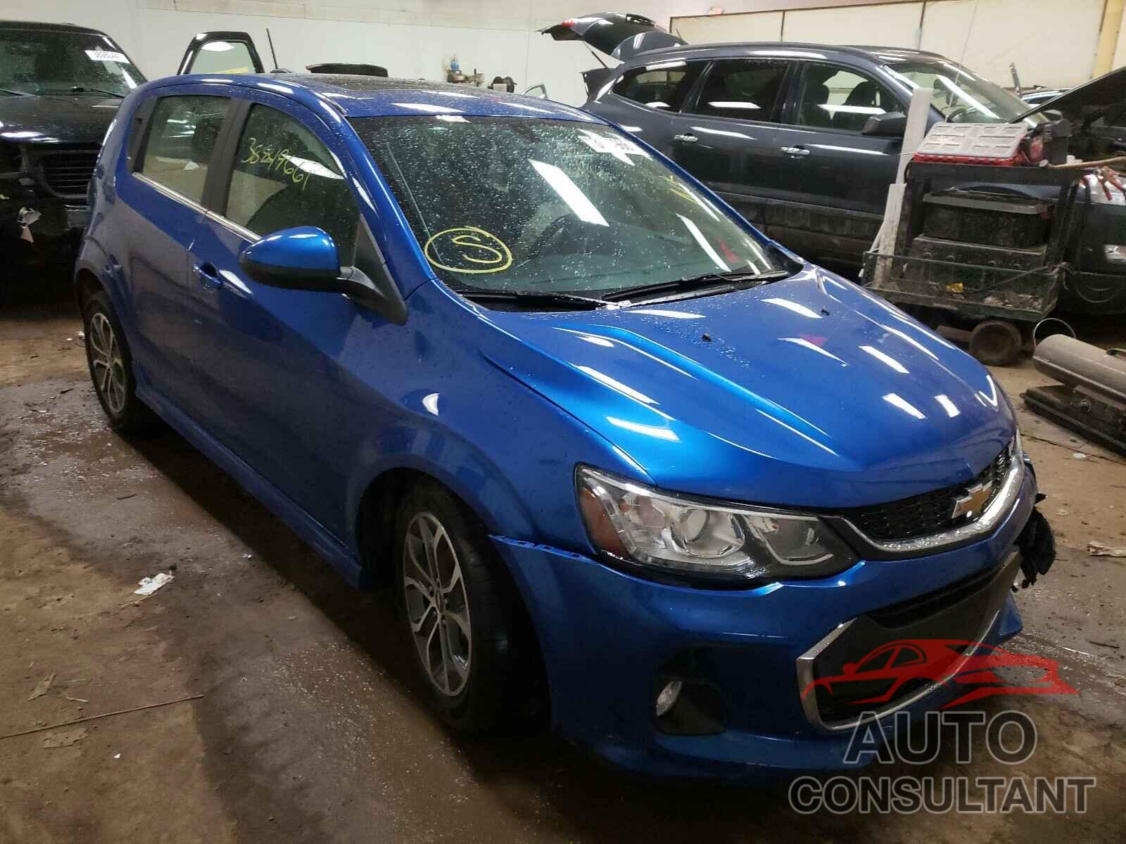 CHEVROLET SONIC 2017 - 1G1JD6SB4H4117989