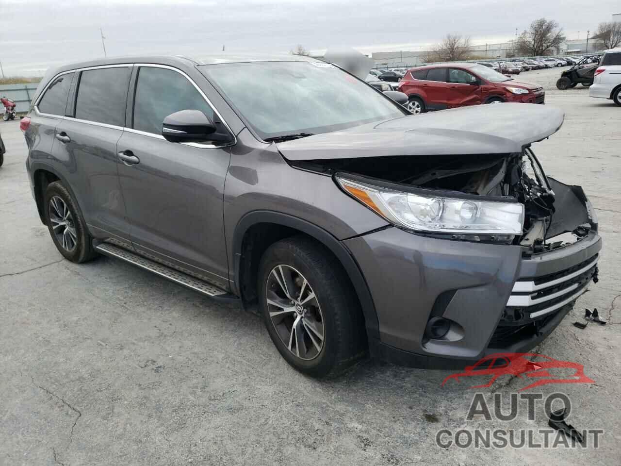 TOYOTA HIGHLANDER 2018 - 5TDZARFH9JS035950