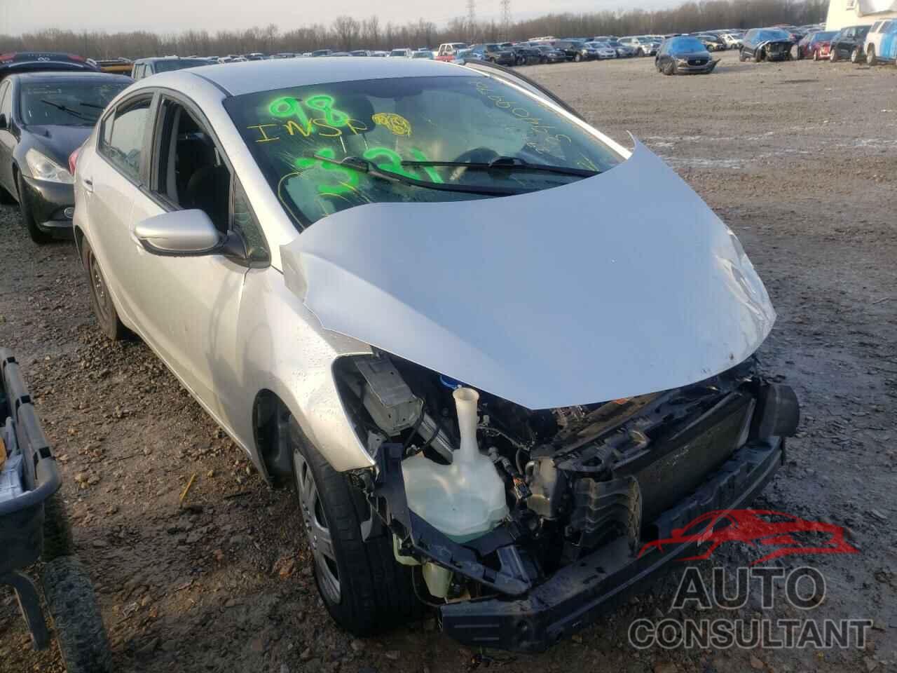 KIA FORTE 2016 - KNAFK4A68G5502585