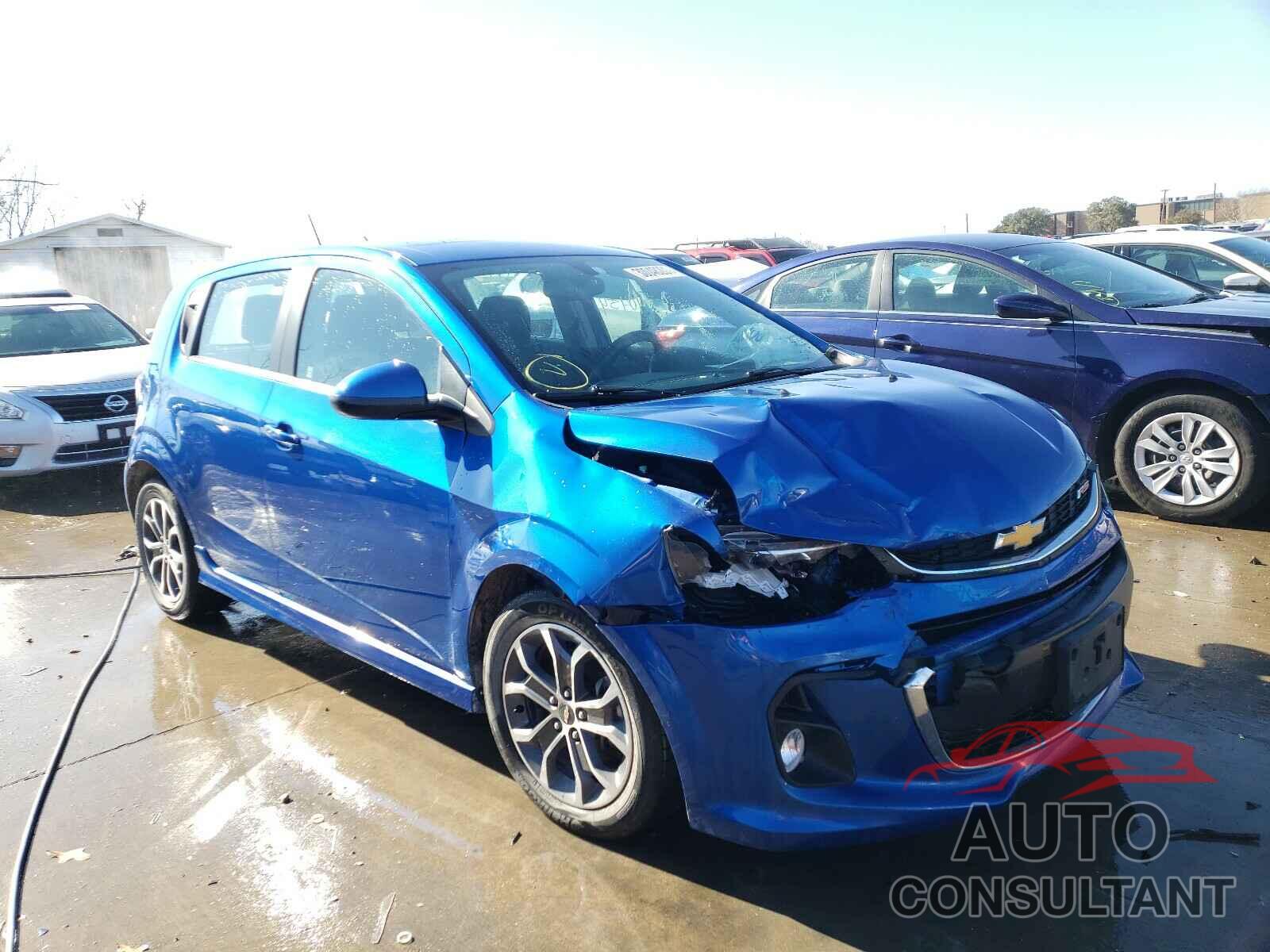 CHEVROLET SONIC 2017 - 1G1JD6SB8H4167696
