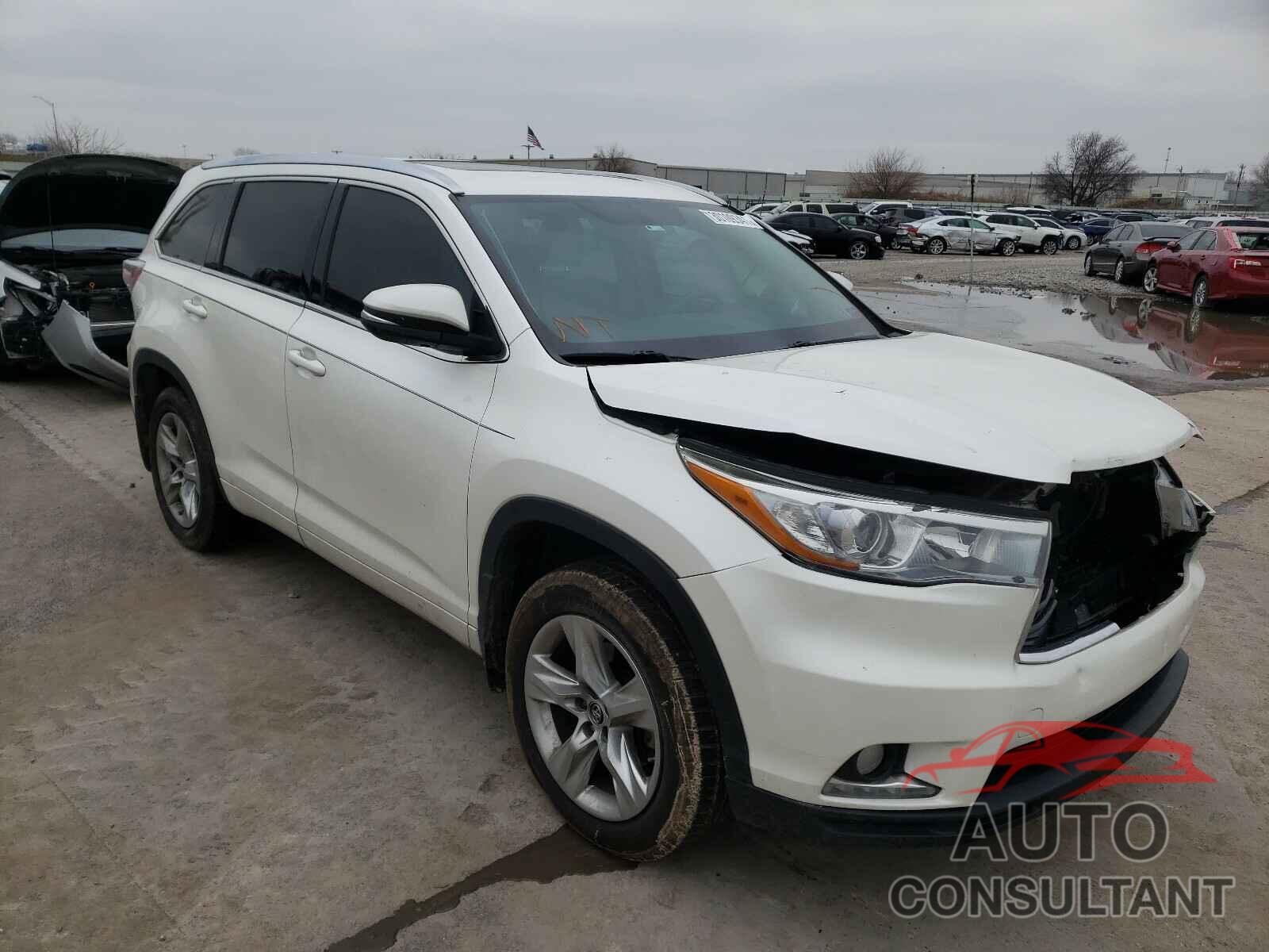 TOYOTA HIGHLANDER 2016 - 5TDYKRFH1GS135395