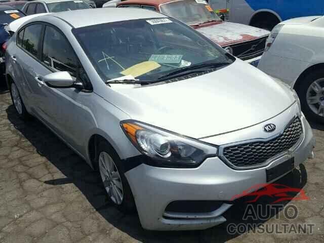 KIA FORTE 2016 - KNAFX4A66G5564407