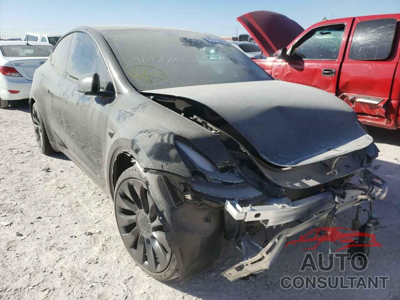 TESLA MODEL Y 2021 - 5YJYGDEF4MF209476
