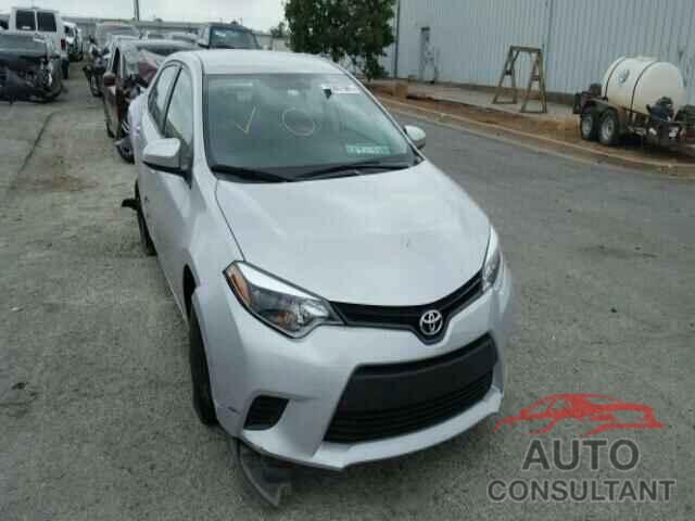 TOYOTA COROLLA 2016 - 5YFBURHE4GP494137