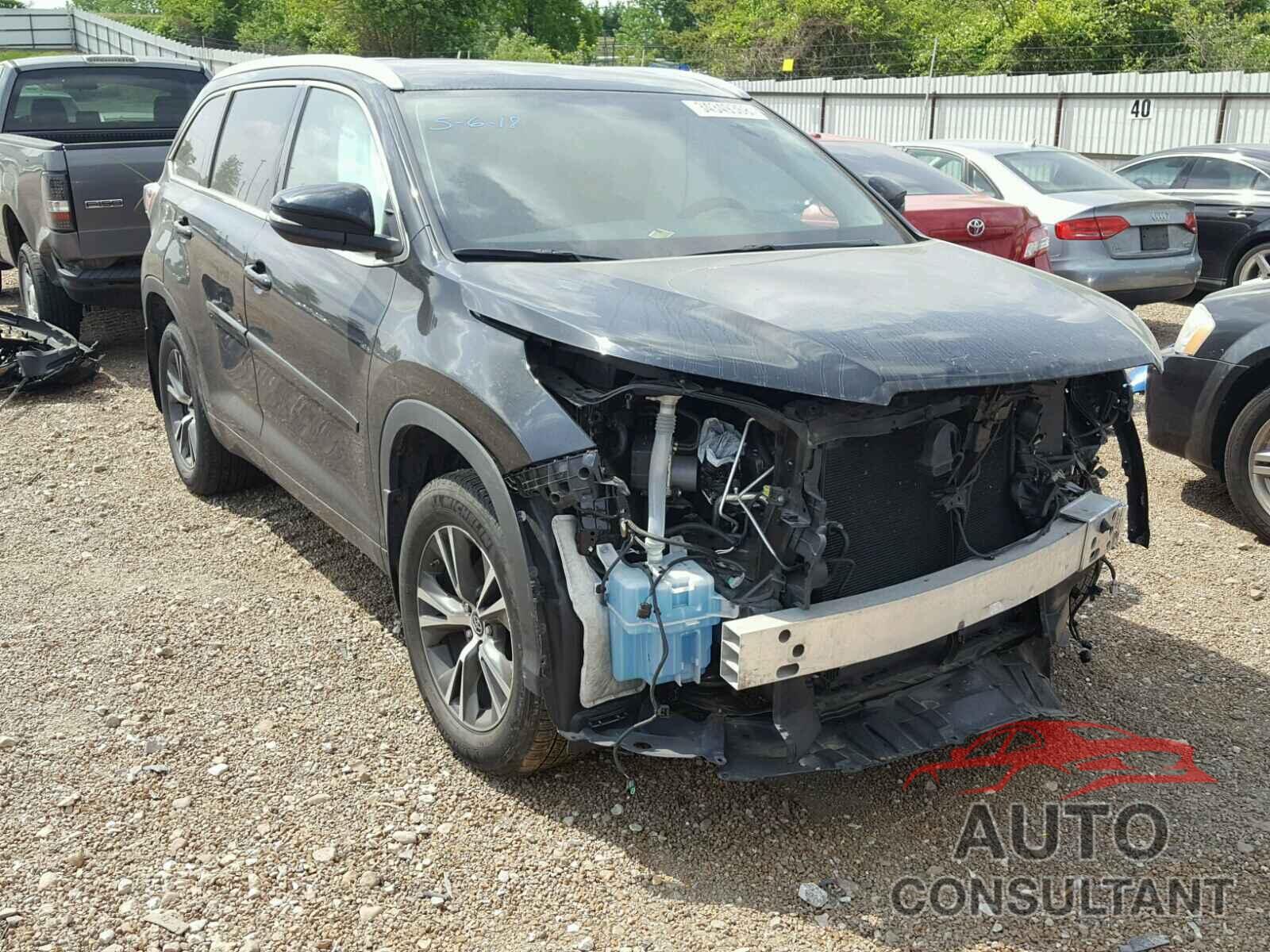 TOYOTA HIGHLANDER 2016 - 5TDJKRFH7GS501037