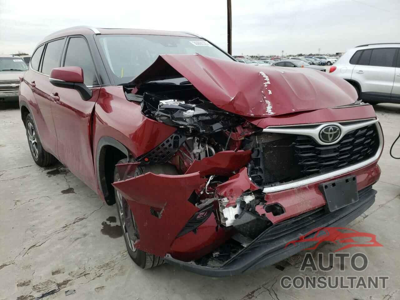 TOYOTA HIGHLANDER 2020 - 5TDGZRAH8LS512944