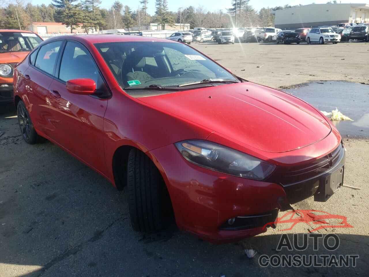 DODGE DART 2016 - 1C3CDFBBXGD515873