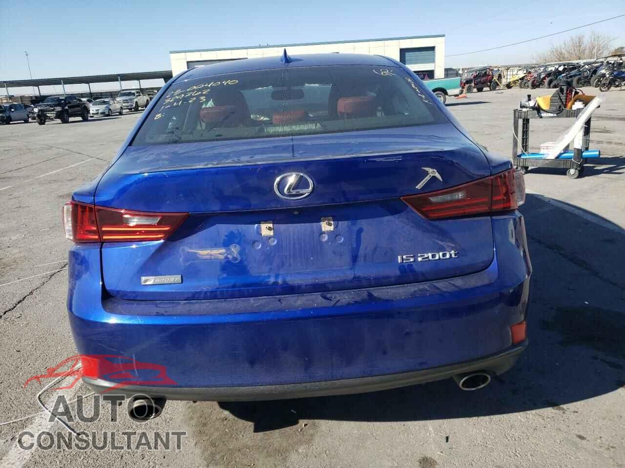 LEXUS IS 2016 - JTHBA1D23G5028149