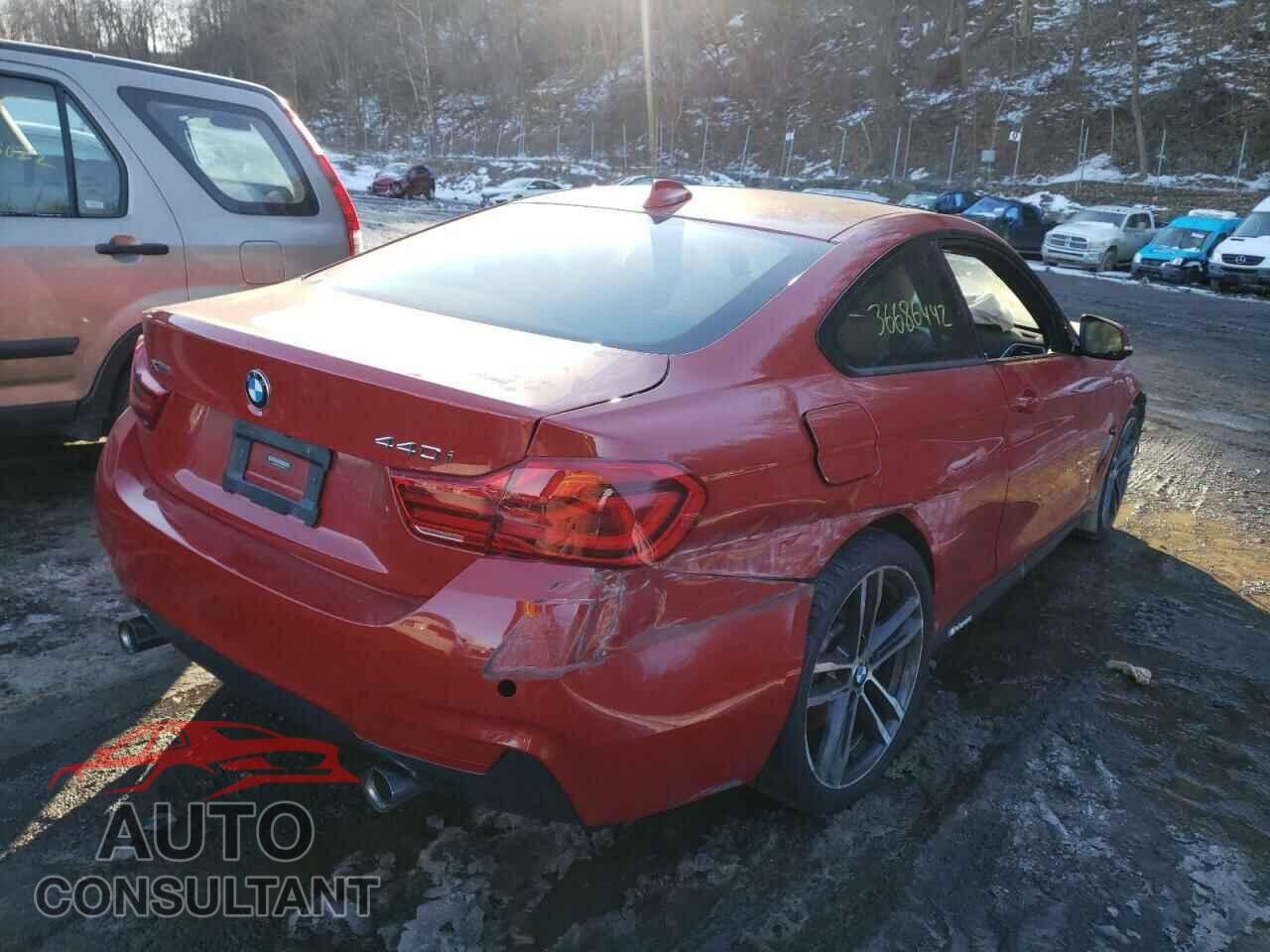 BMW 4 SERIES 2018 - WBA4W9C5XJAC08992