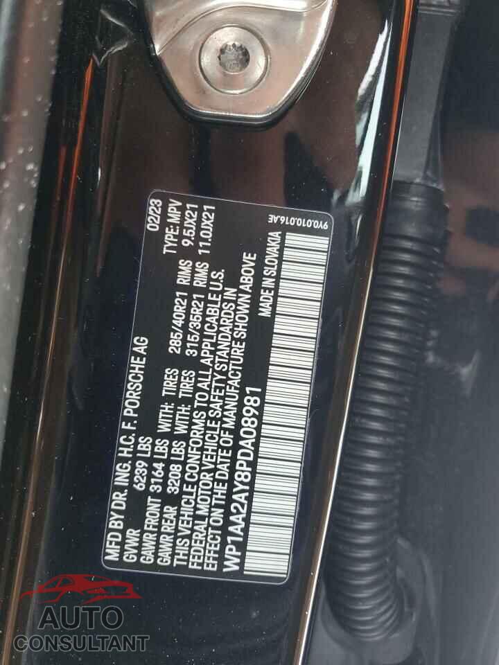 PORSCHE CAYENNE BA 2023 - WP1AA2AY8PDA08981