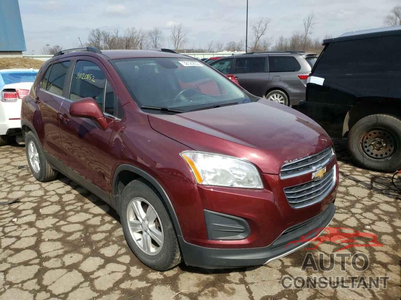 CHEVROLET TRAX 2016 - 3GNCJLSB9GL277129