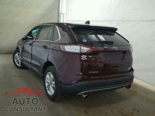 FORD EDGE SEL 2017 - 2FMPK4J90HBC11010