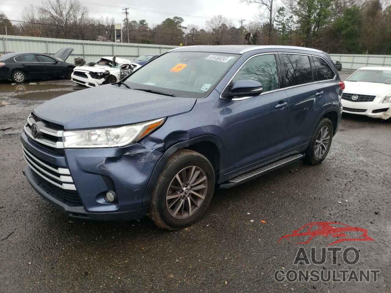 TOYOTA HIGHLANDER 2018 - 5TDKZRFH2JS276260