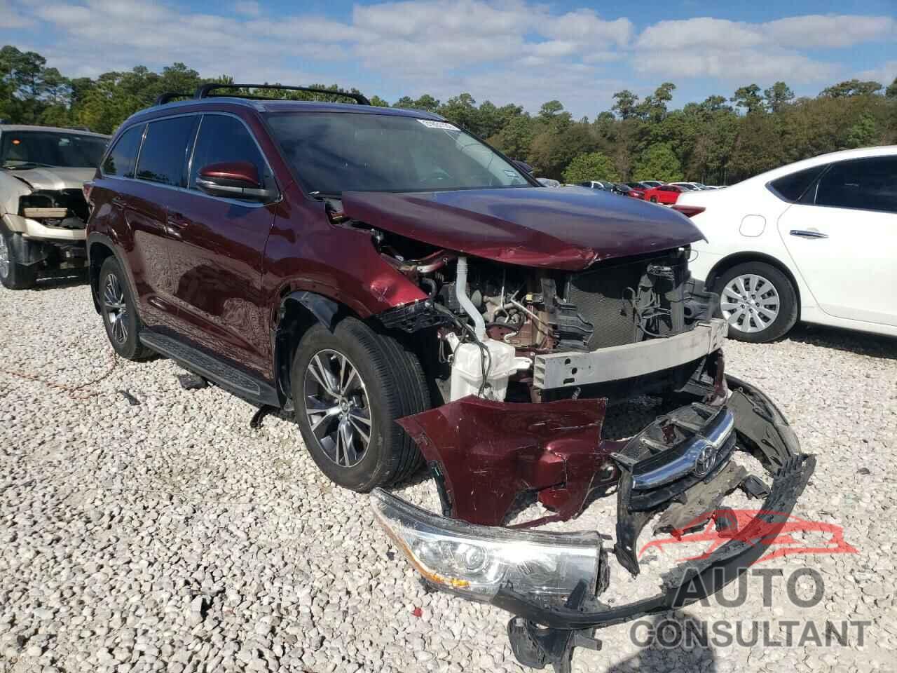 TOYOTA HIGHLANDER 2016 - 5TDKKRFH0GS187042
