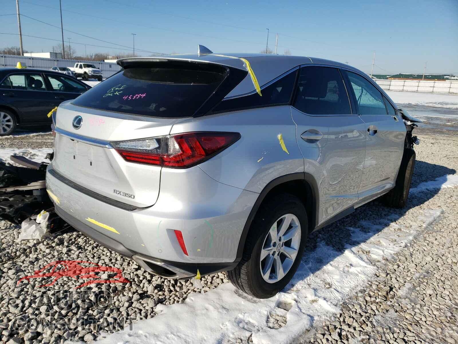 LEXUS RX350 2016 - 2T2BZMCA0GC016205