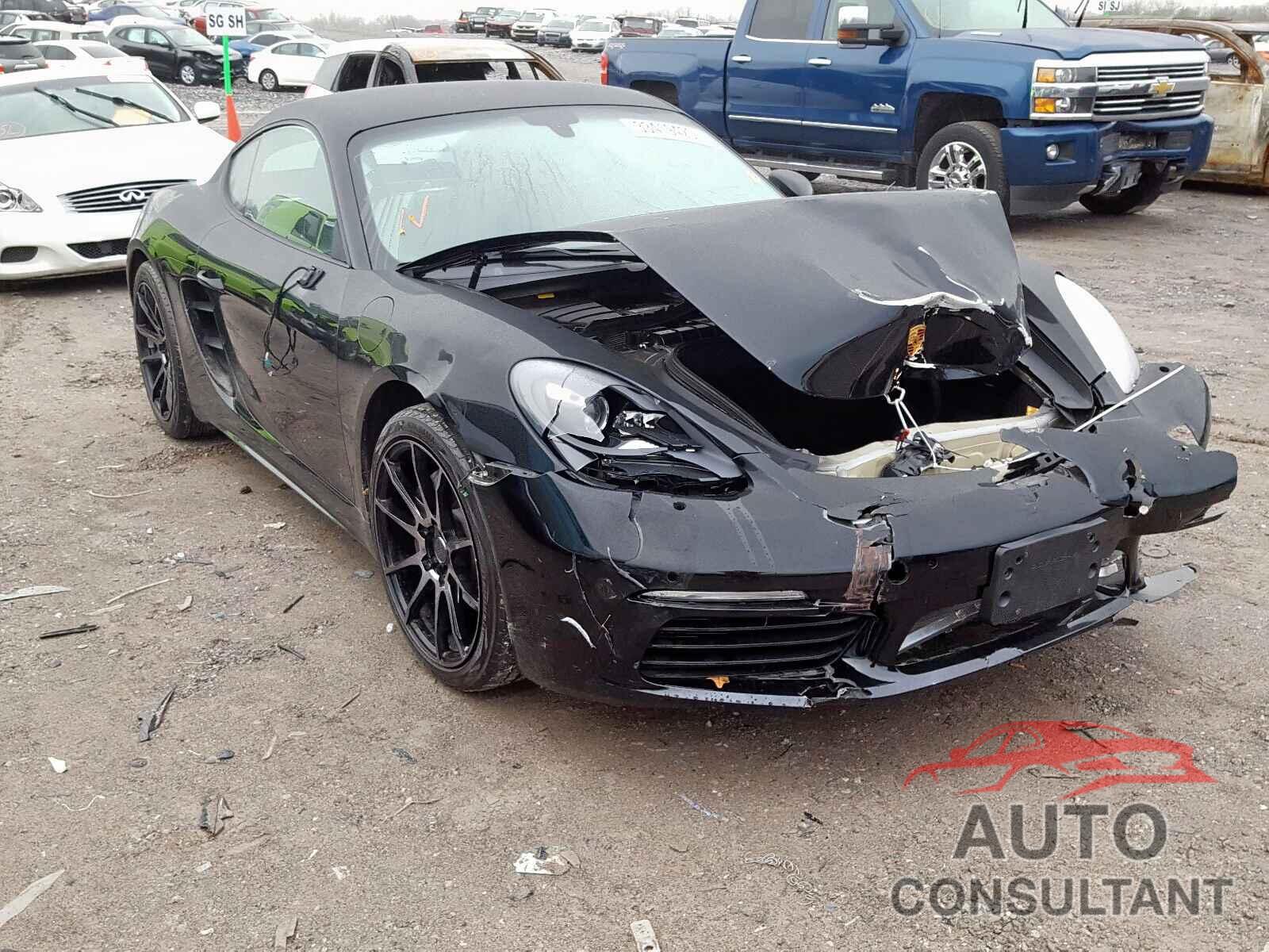 PORSCHE CAYMAN 2017 - WVW687CD0NW136045