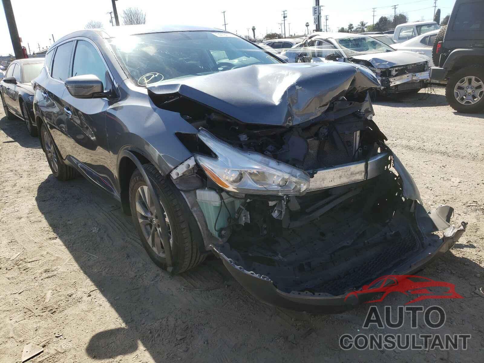 NISSAN MURANO 2017 - 5N1AZ2MG5HN134395