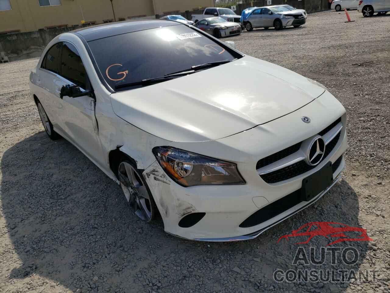 MERCEDES-BENZ CLA-CLASS 2018 - WDDSJ4GB3JN587860