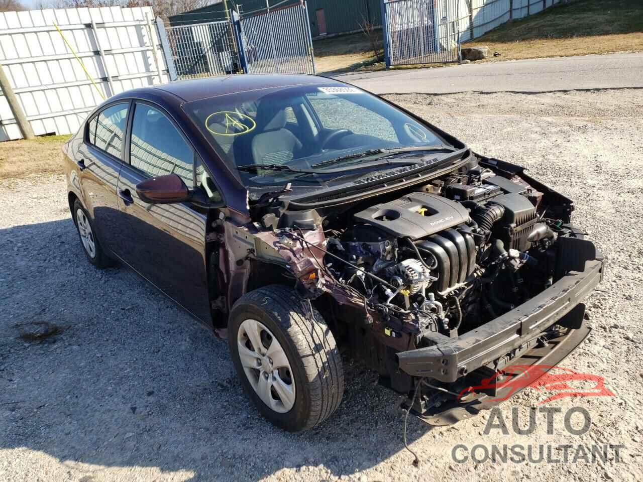 KIA FORTE 2017 - 3KPFL4A75HE016492