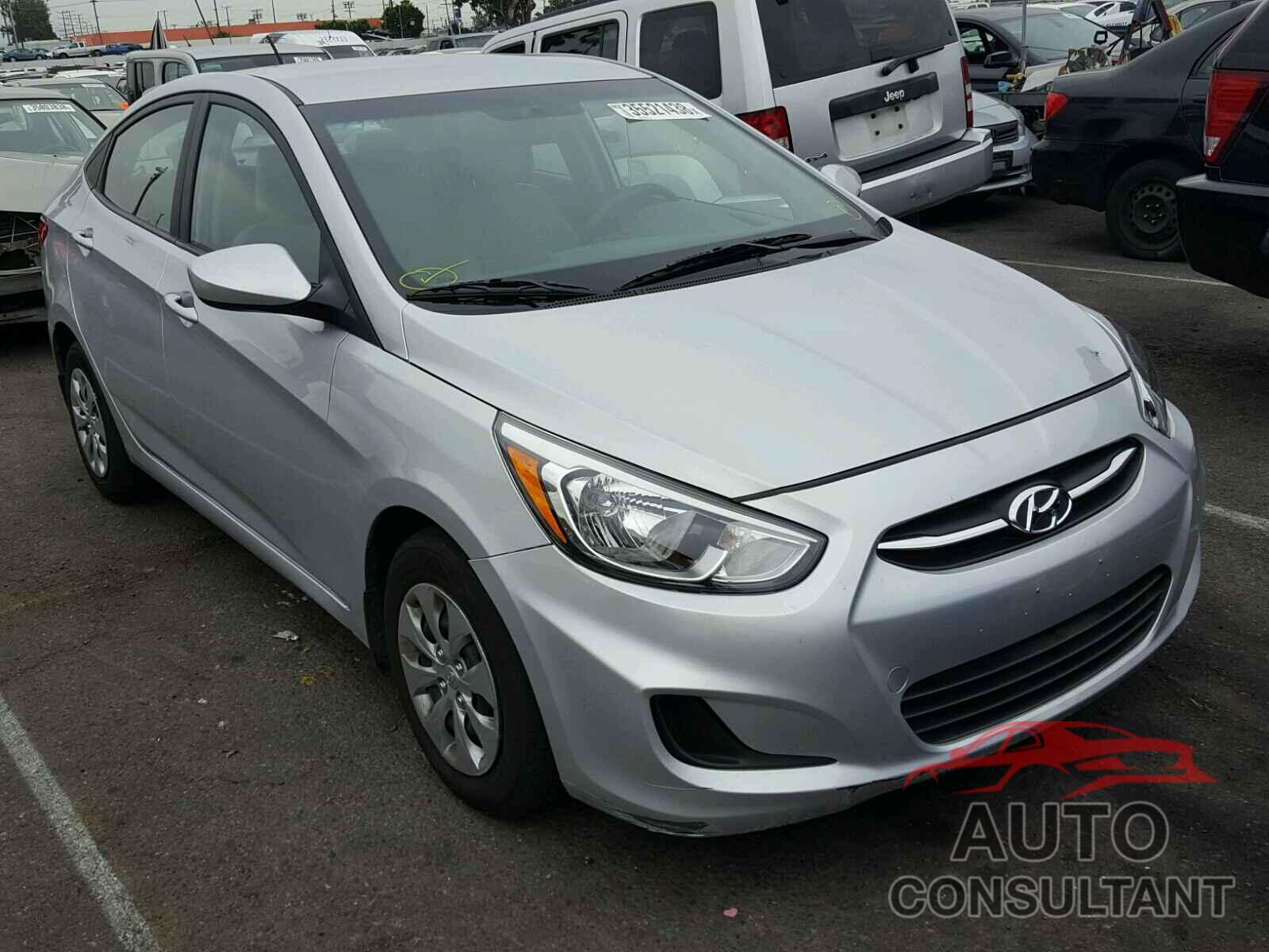 HYUNDAI ACCENT 2017 - KMHCT4AE7HU343488
