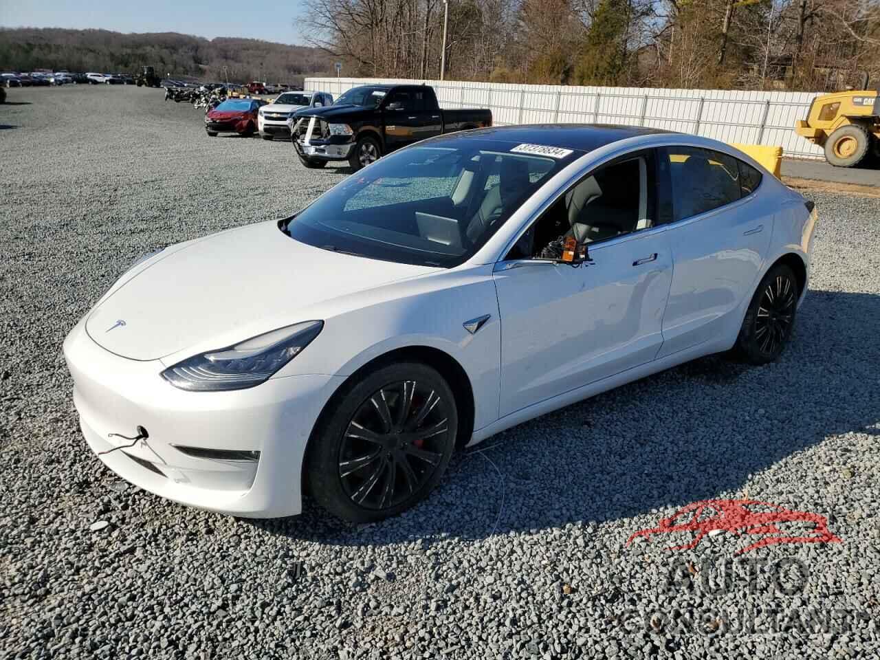 TESLA MODEL 3 2018 - 5YJ3E1EB6JF084455