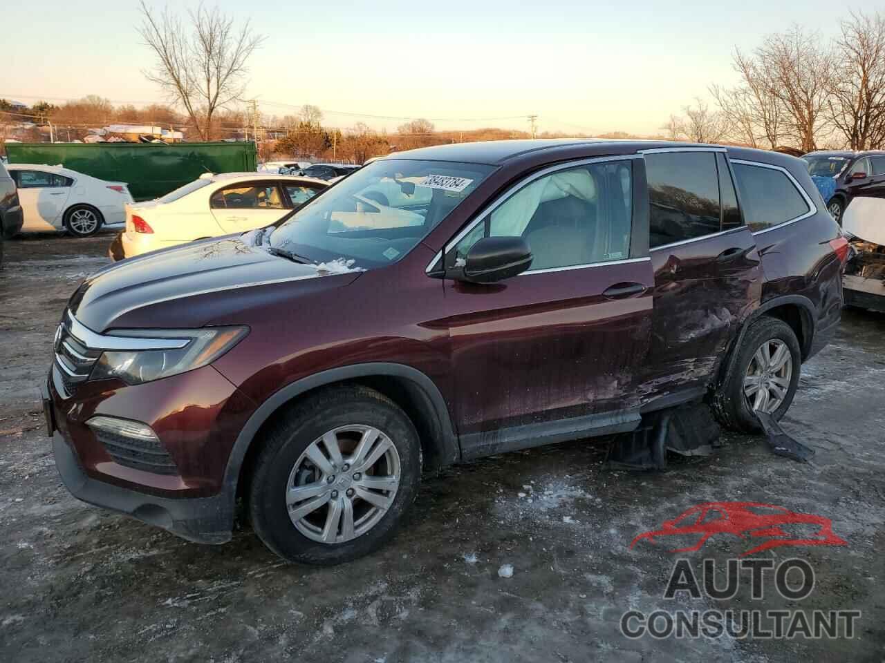 HONDA PILOT 2018 - 5FNYF6H1XJB045273