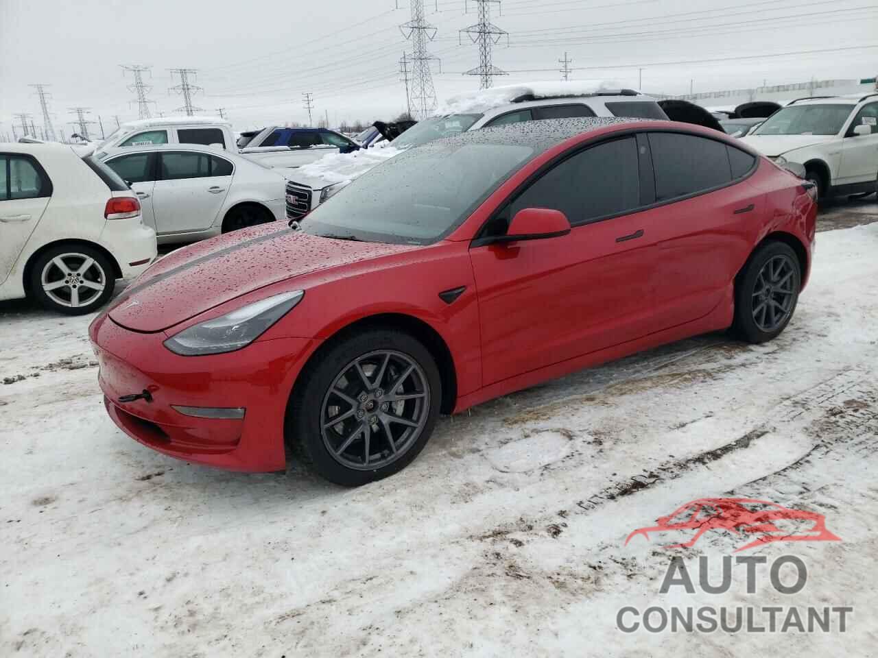 TESLA MODEL 3 2022 - 5YJ3E1EB7NF252223