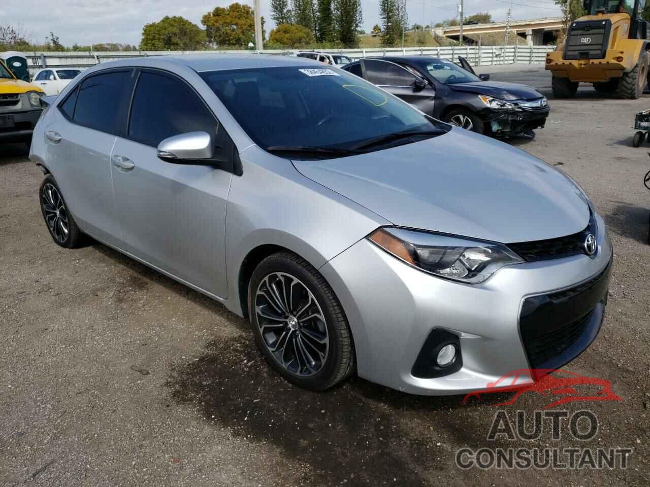 TOYOTA COROLLA 2016 - 2T1BURHE4GC603566