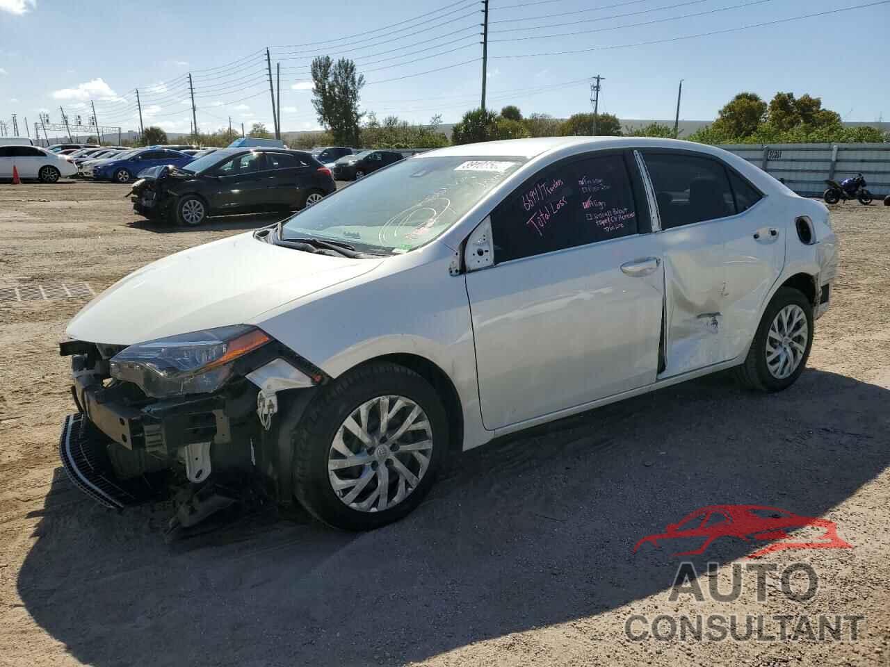 TOYOTA COROLLA 2019 - 5YFBURHE7KP917334