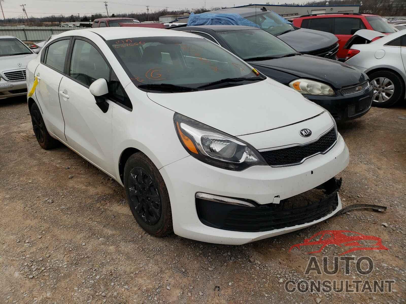 KIA RIO 2016 - KNADN4A39G6627660