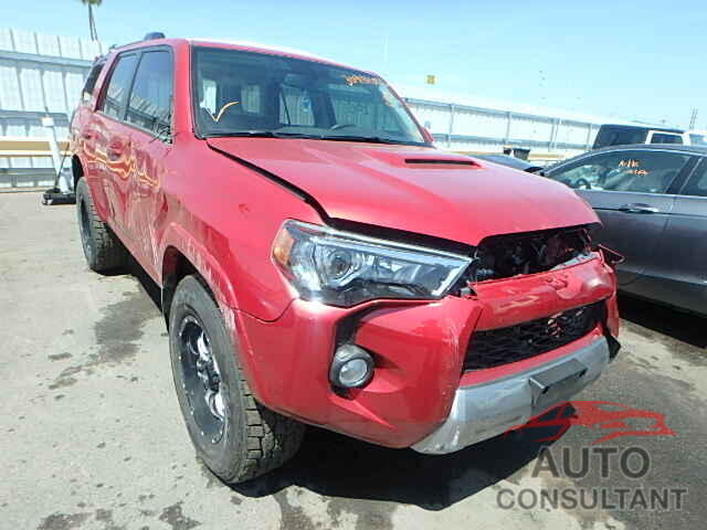 TOYOTA 4RUNNER 2015 - JTEBU5JR9F5245913