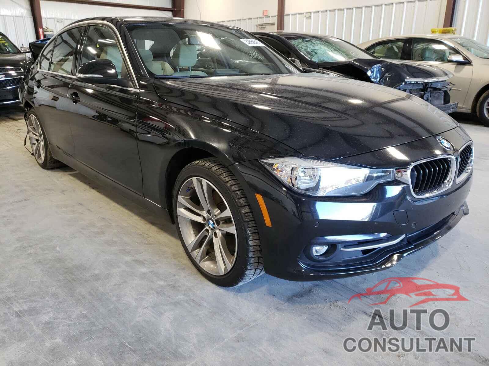 BMW 3 SERIES 2017 - WBA8B9G57HNU48606