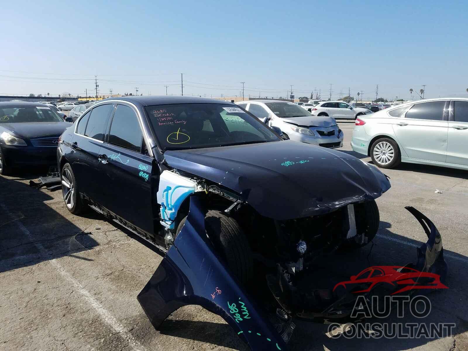 BMW 3 SERIES 2017 - WBA8D9C3XHA011172