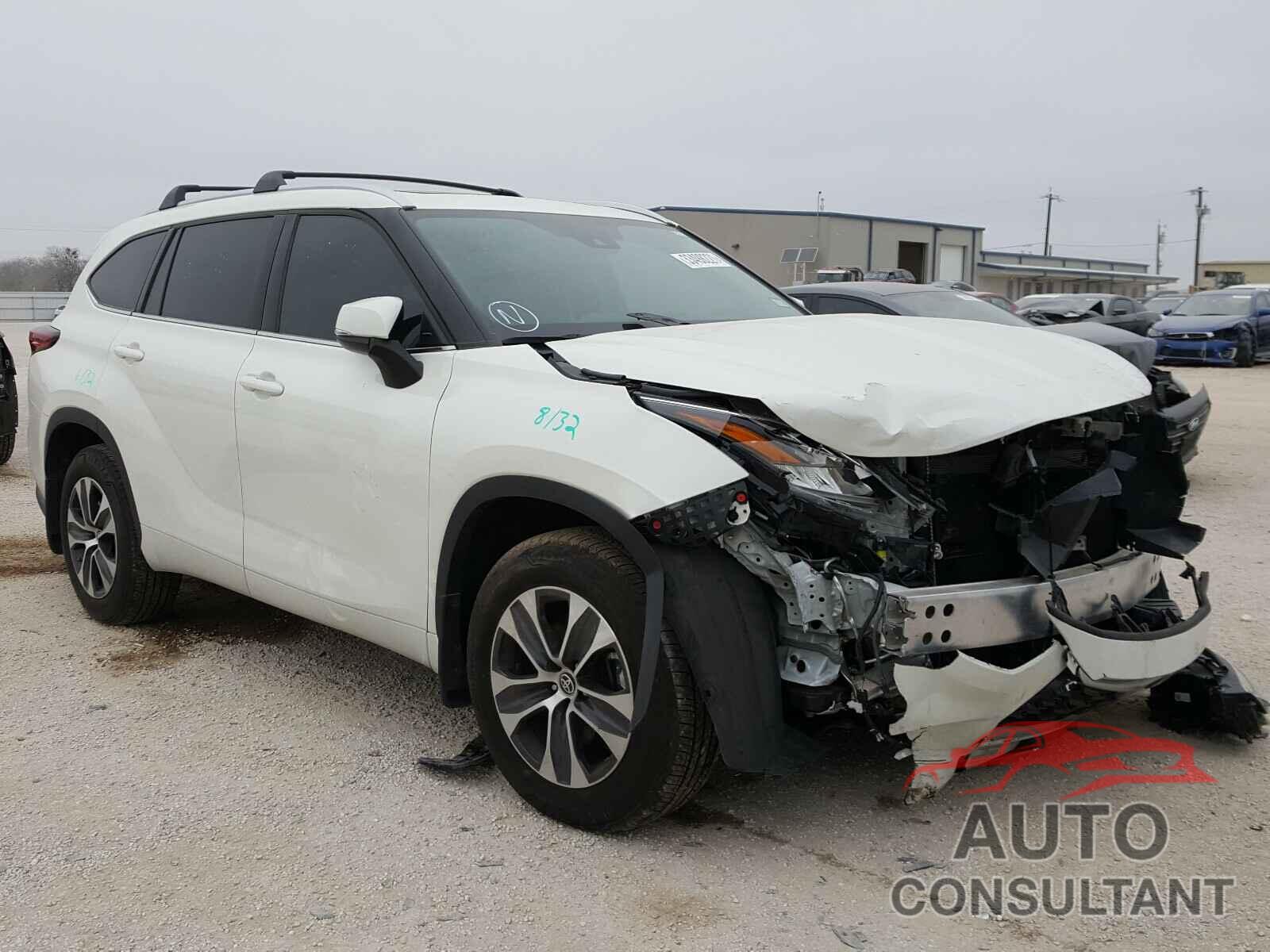 TOYOTA HIGHLANDER 2020 - 5TDGZRBH6LS501004