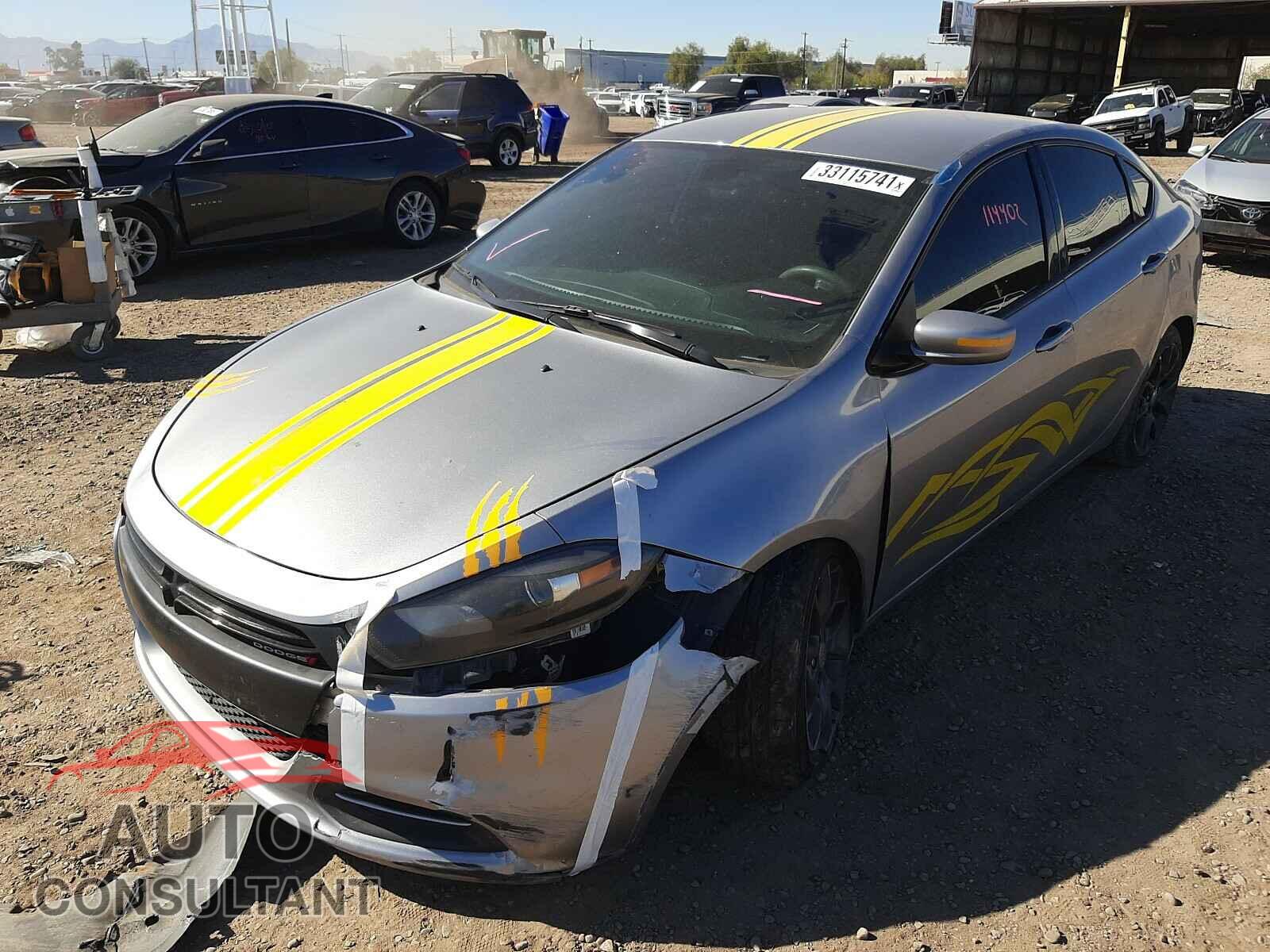 DODGE DART 2016 - 1C3CDFAA6GD736623