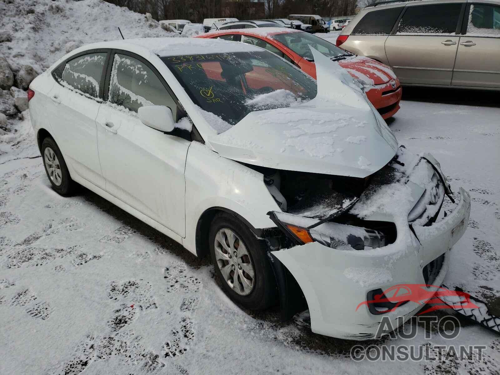 HYUNDAI ACCENT 2016 - KMHCT4AE9GU018324