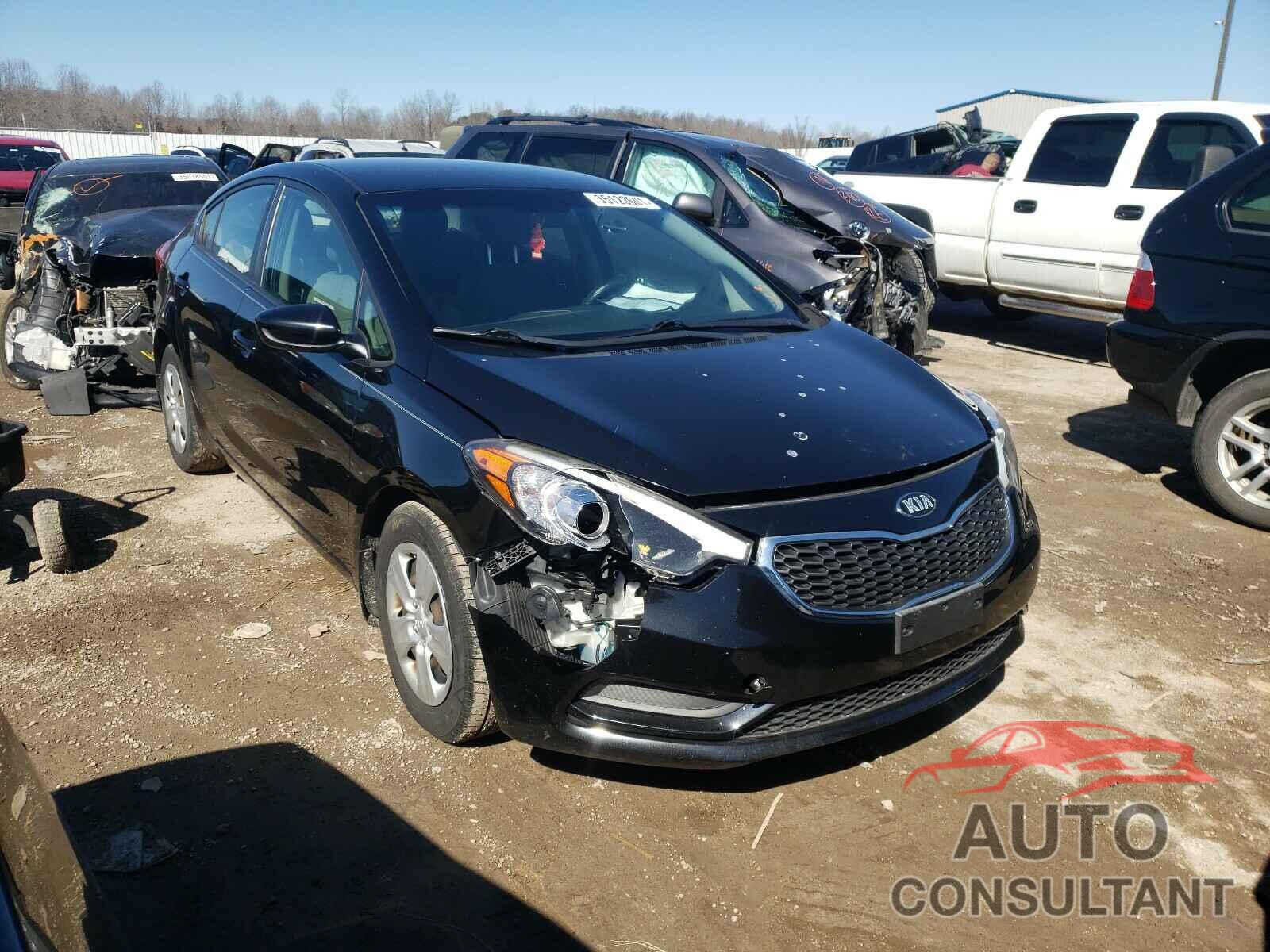 KIA FORTE 2016 - KNAFK4A65G5475846