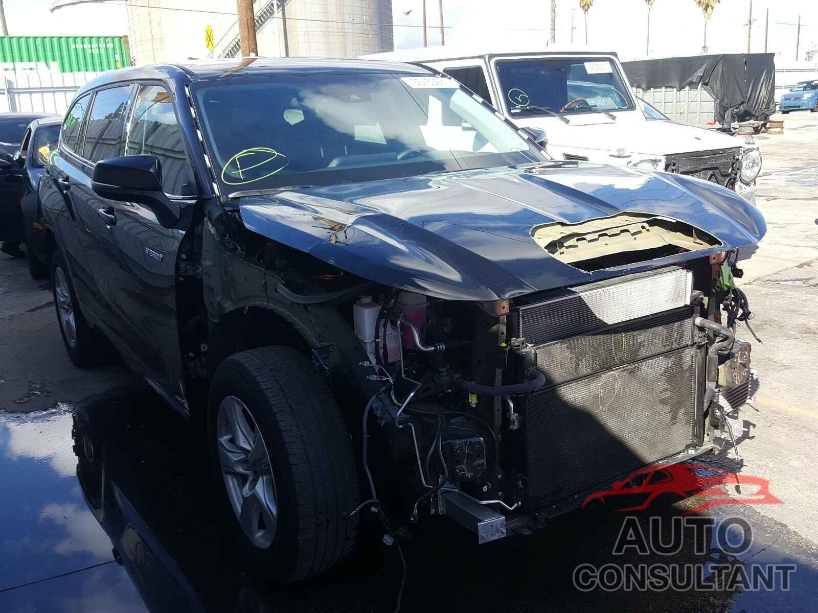 TOYOTA HIGHLANDER 2020 - 5TDBBRCH7LS012611