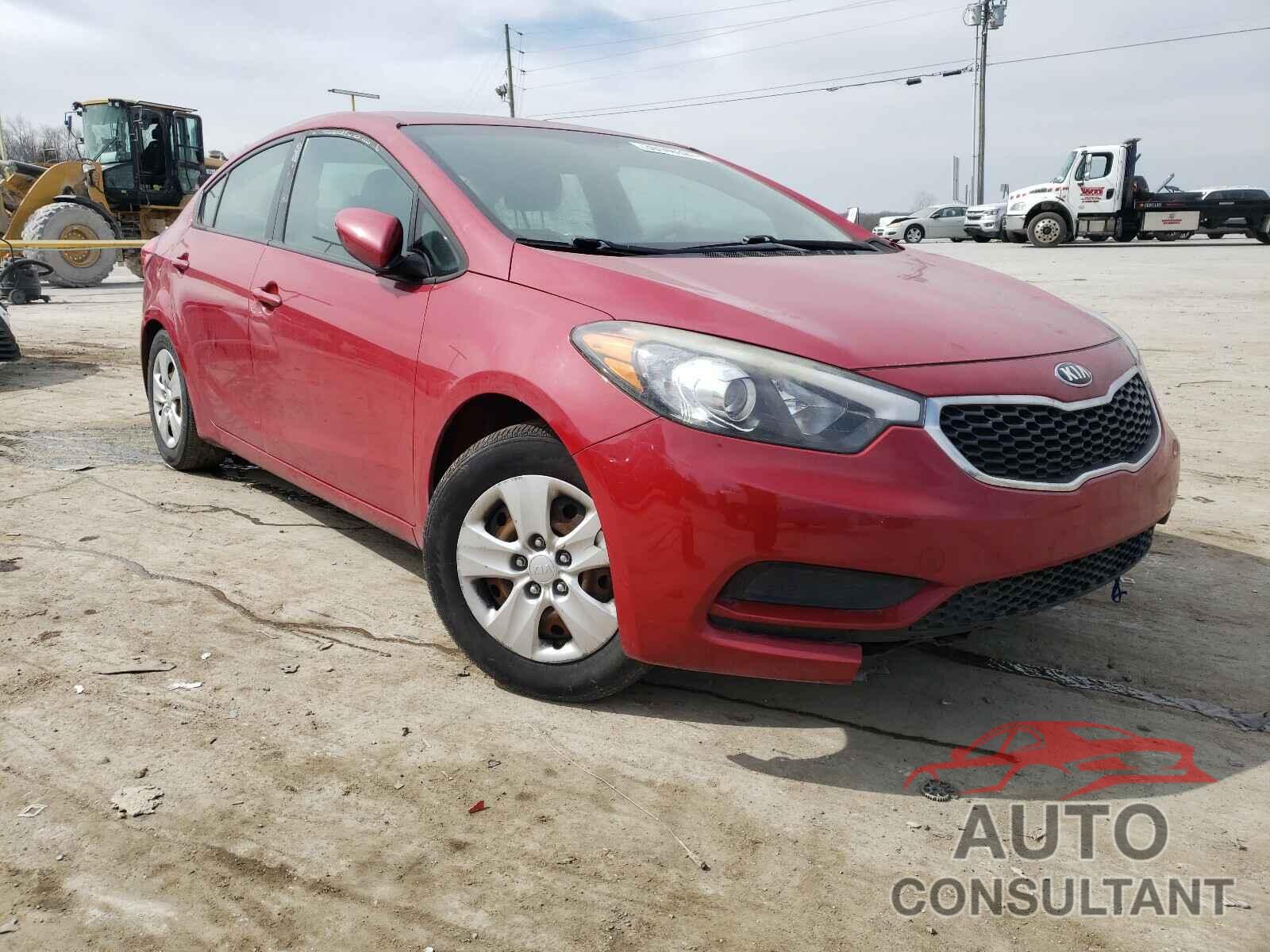 KIA FORTE 2016 - KNAFK4A64G5584685