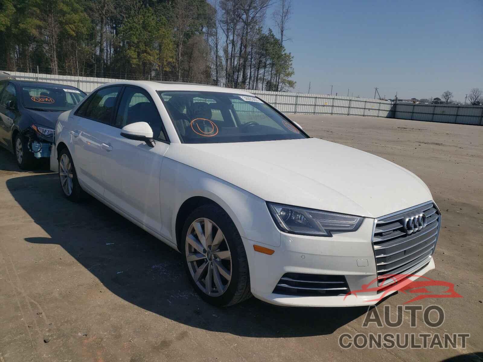 AUDI A4 2017 - WAUANAF42HN006741