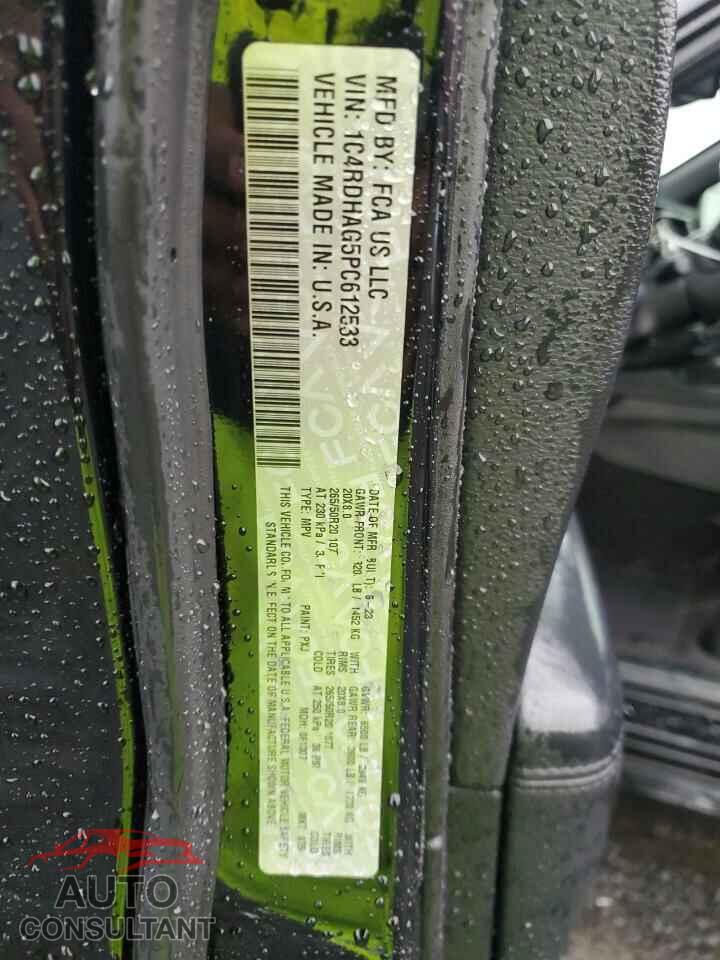 DODGE DURANGO 2023 - 1C4RDHAG5PC612533