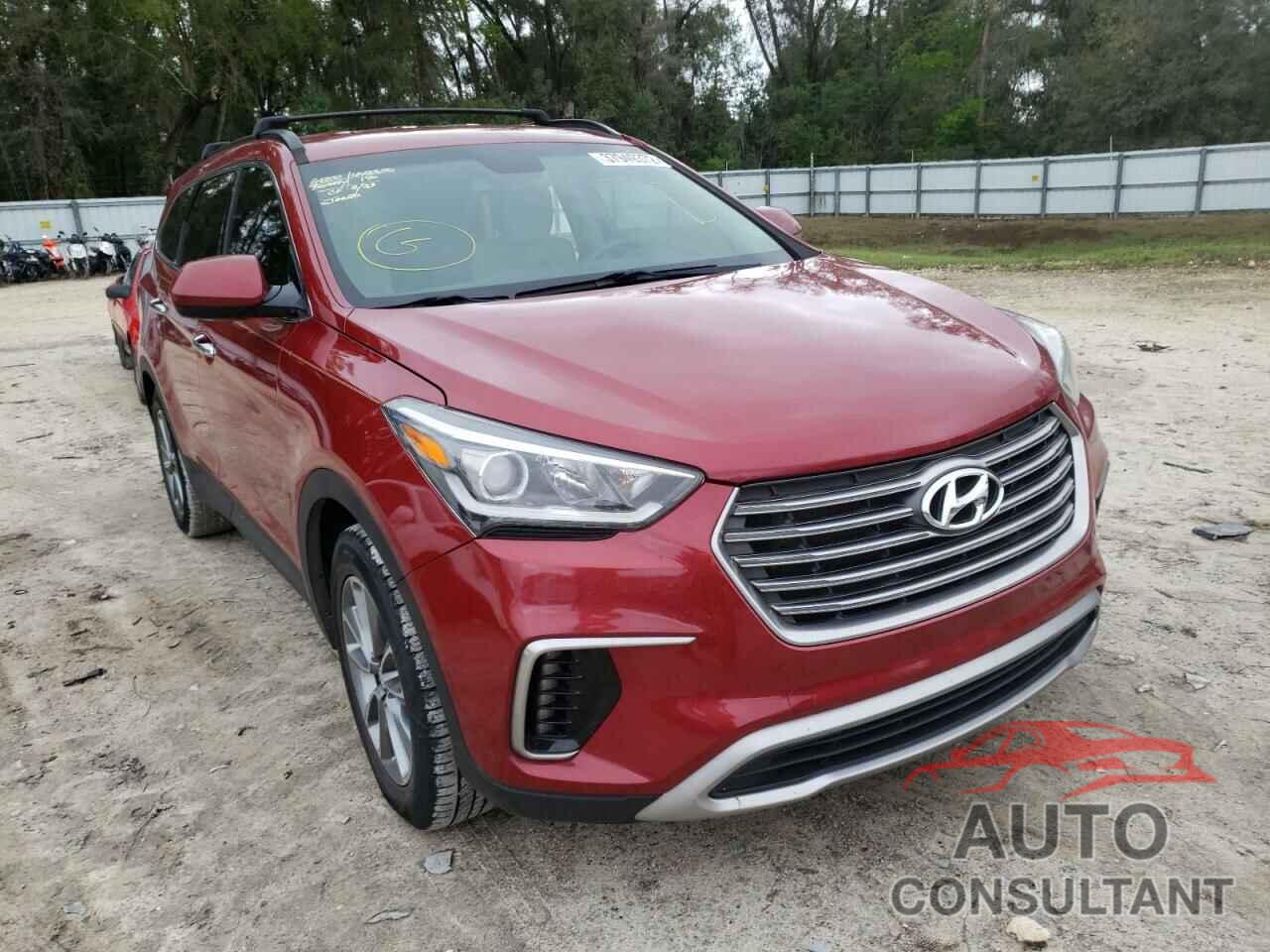 HYUNDAI SANTA FE 2017 - KM8SM4HF4HU183089