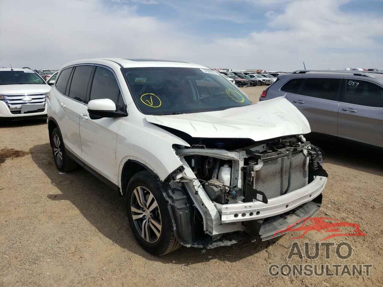 HONDA PILOT 2018 - 5FNYF6H53JB040497